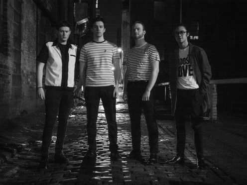 The Aberdeen band Pages, From left to right: Matt Fraser, vocals and guitar, Alistair McKinlay, bass, Jack Lovie, lead guitar and Kyle Robertson-Smith, drummer.