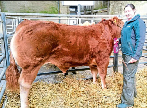 Caithness Young Farmer Laura Gunn.