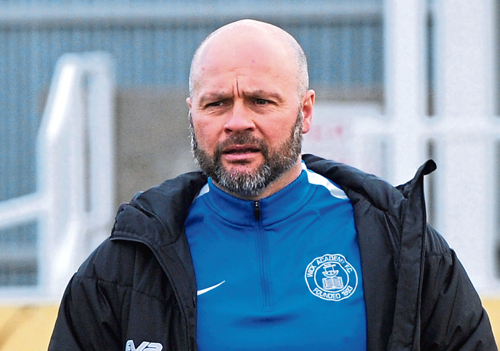 Former Wick Academy manager Tom McKenna.

Picture by KENNY ELRICK     23/02/2019