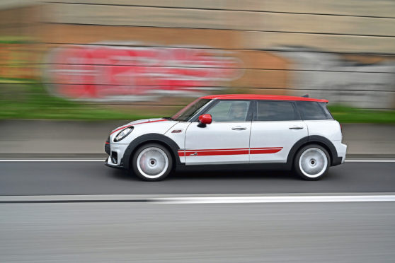 The Mini John Cooper Works Clubman.