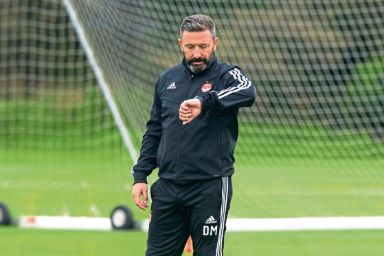 14/08/19
ABERDEEN TRAINING
THE BARRACKS - ABERDEEN
Aberdeen manager, Derek McInnes.