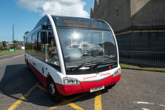 The 340 and 341 routes operated by Deveron Coaches are due to be withdrawn.