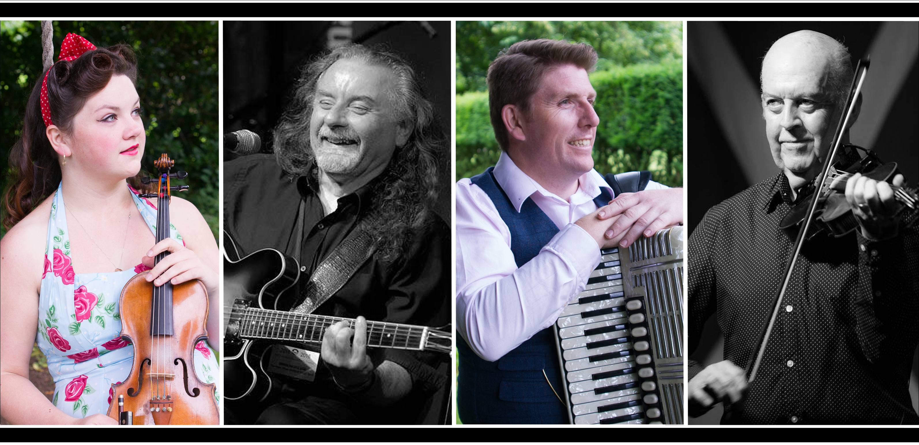Full Tilt, which brings together the musical talents of Gemma Donald, Brian Nicholson, Alan Small and Manus McGuire, will be playing in the town on Friday, August 23.