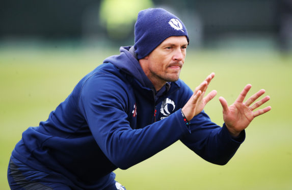 Scotland head coach Shane Burger.