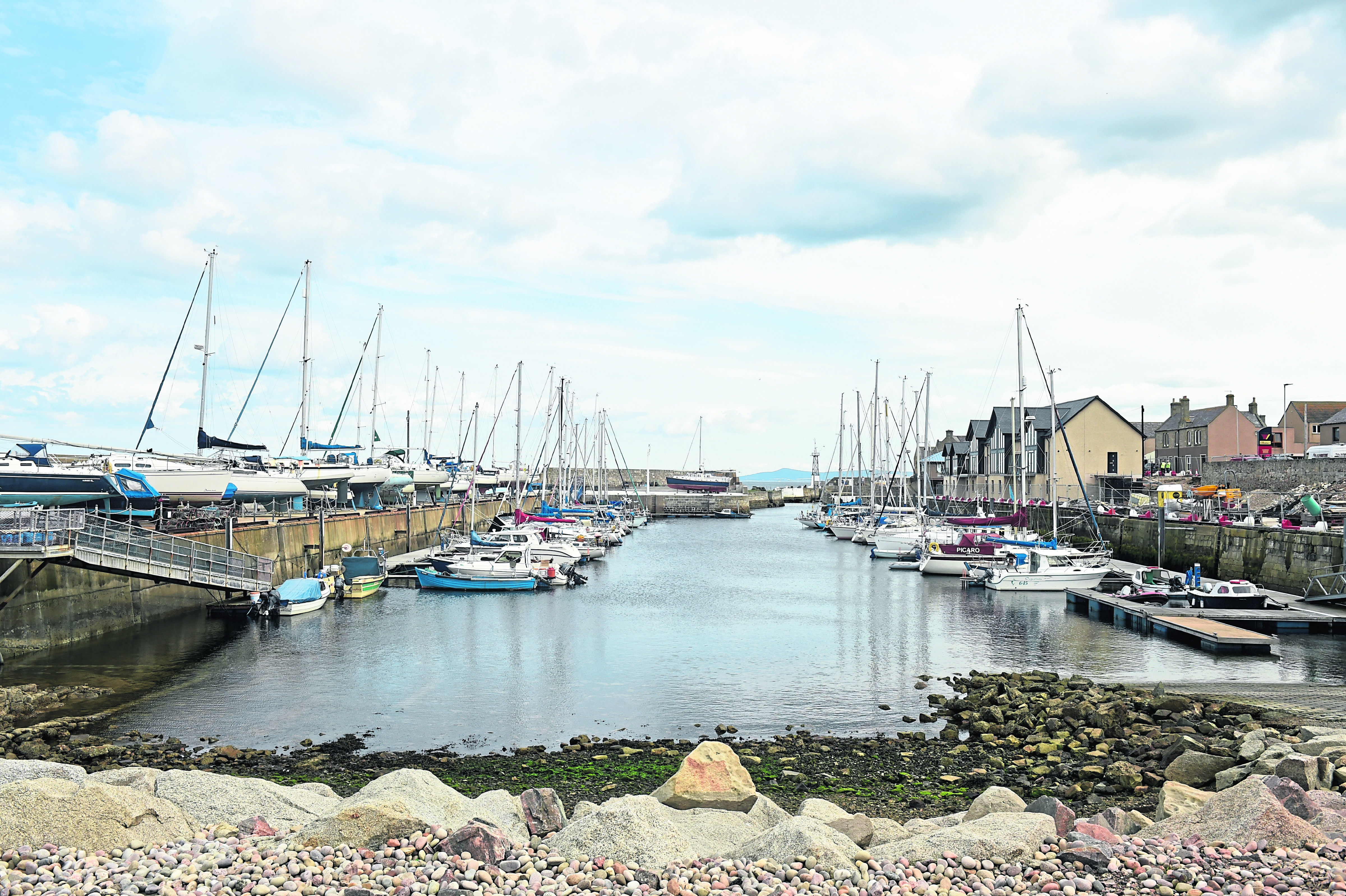 Lossiemouth Marina.
Picture by Jason Hedges