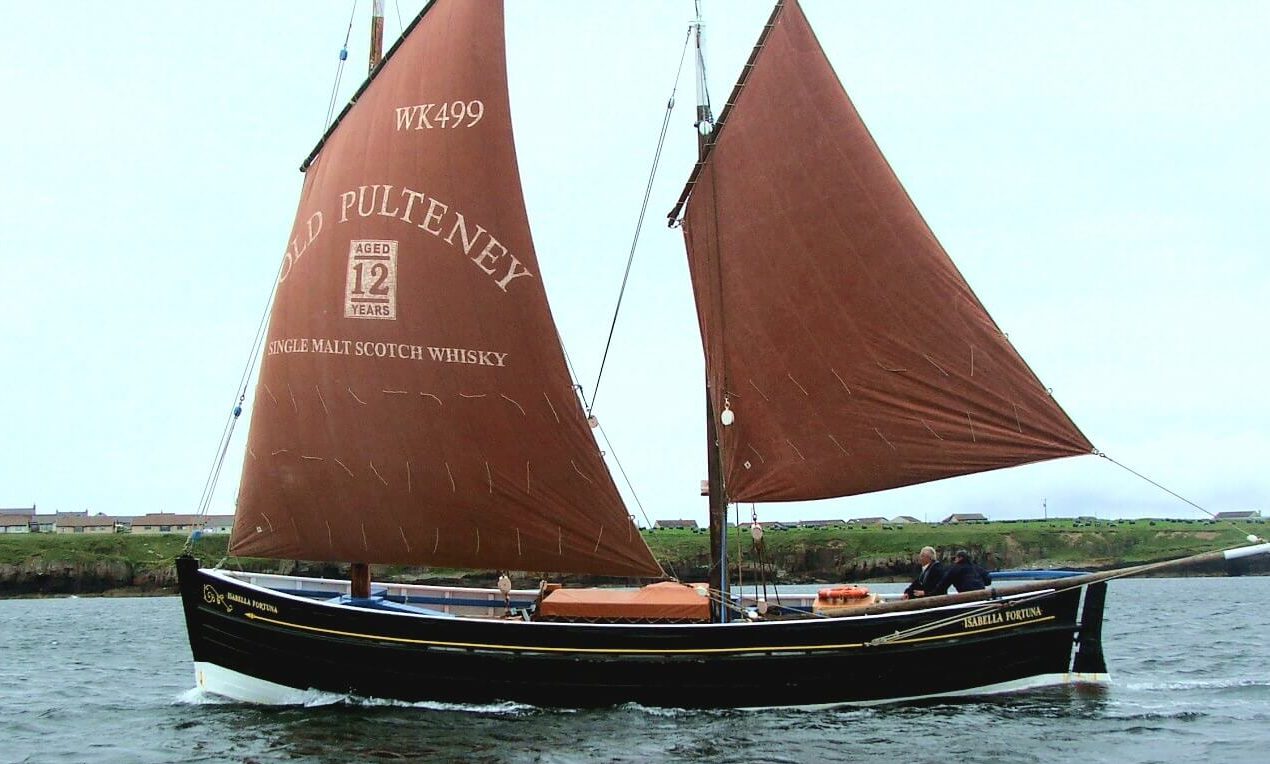 The vessels will be led by 129-year-old Wick-based fifie The Isabella Fortuna.