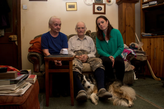 John and Mabel Sloggie have had their phone line restored after more than two months without service after raising concerns with Kate Forbes MSP