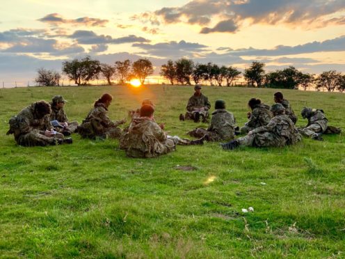 Nearly 300 Army cadets took part in the Cumbria camp.