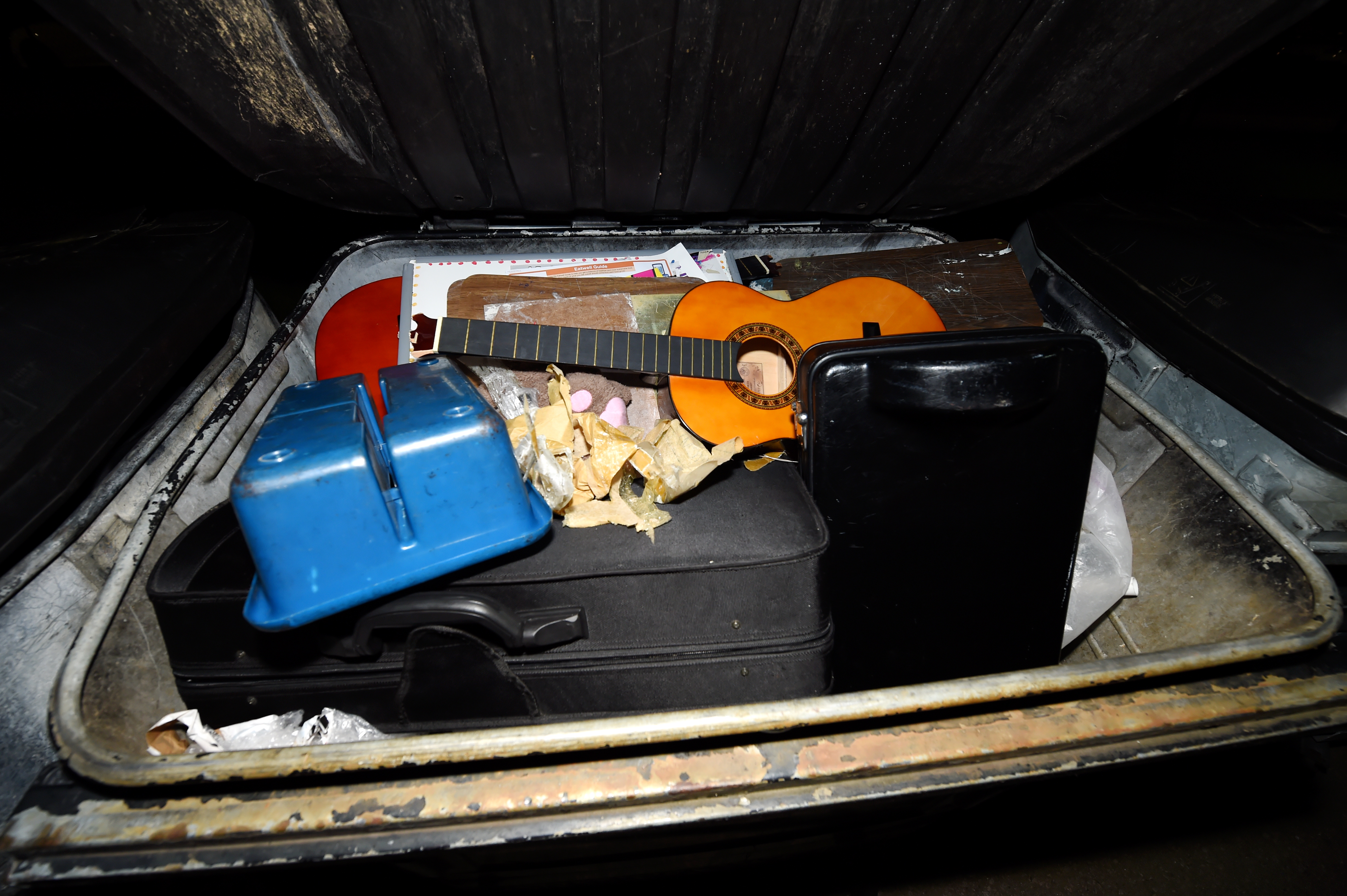 Musical instruments in rubbish bins at Northfield Academy

Picture by KENNY ELRICK