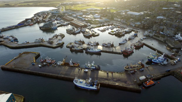 Aerial locator of Fraserburgh Harbour.

Aerial Image - Drone / Phantom 3 advanced.

Picture by KENNY ELRICK