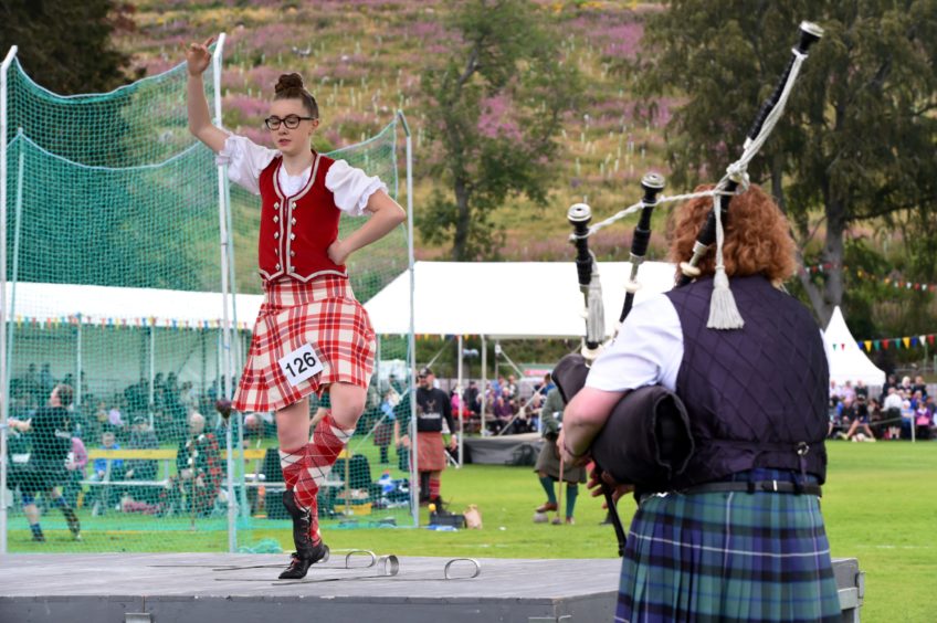 Highland dancers.

Picture by KENNY ELRICK