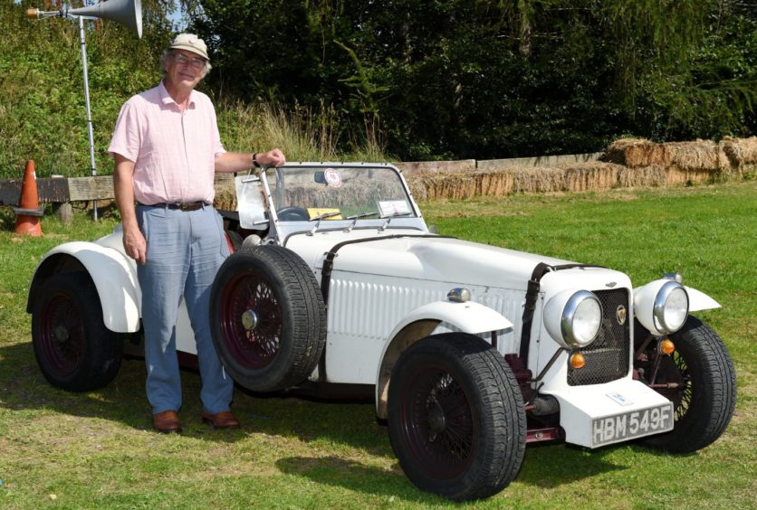 Charlie Killick with his 1985 ng tc.

Picture by KENNY ELRICK