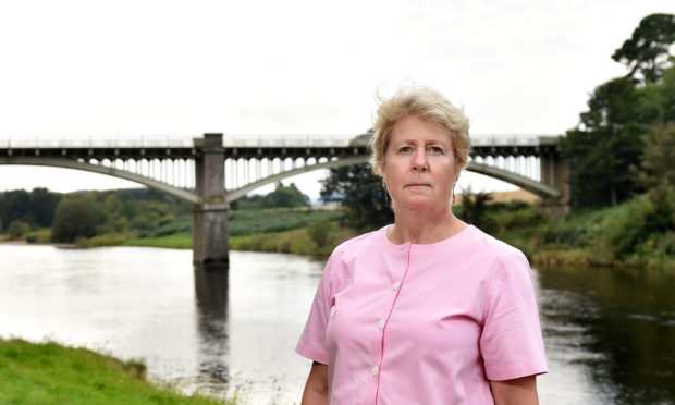 Anne Shearer, who has been leading a local campaign to get Park Bridge reopened.