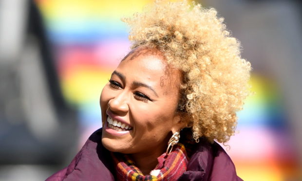 Emeli Sande visited Aberdeen while filming a TV series in 2019. Picture by Scott Baxter