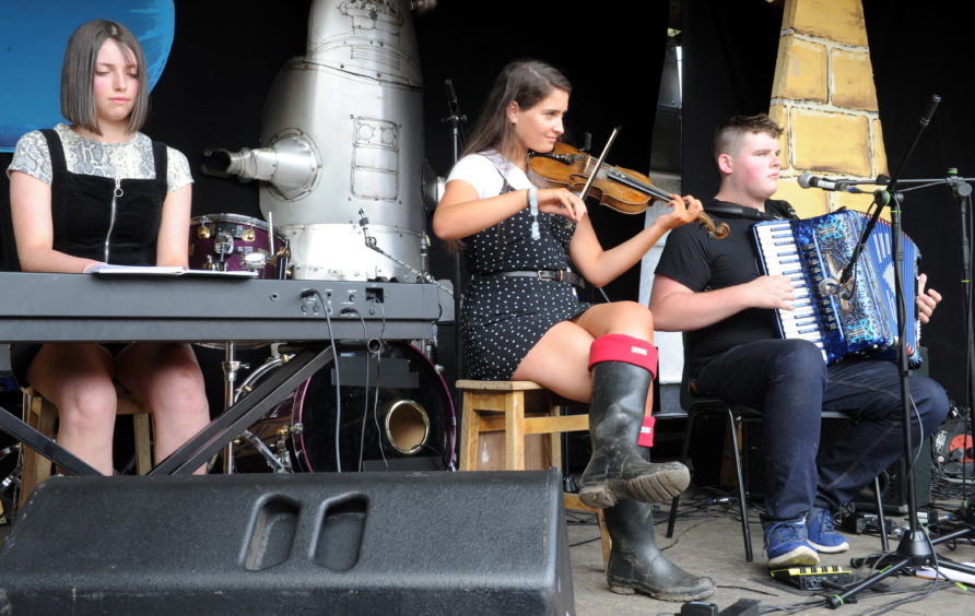 (L-R) Cara Slaughter, Hollie Cook and Louden McKay.