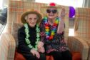 Pictured are residents Margaret Stalker and Edna Matthew