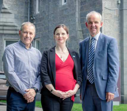 Professor Ian Murray. Dr Lynda Lynch and Professor John Harper