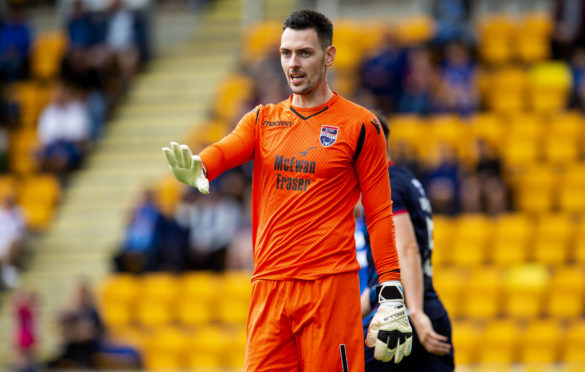 21/07/19 BETFRED CUP GROUP B
ST JOHNSTONE V ROSS COUNTY
MCDIARMID PARK - PERTH
Ross Laidlaw in action for Ross County