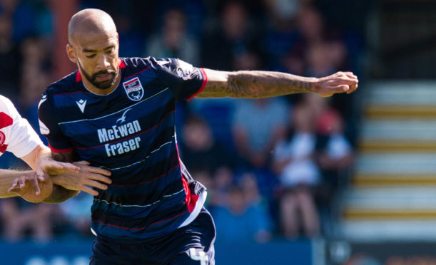 Ross County's Liam Fontaine.