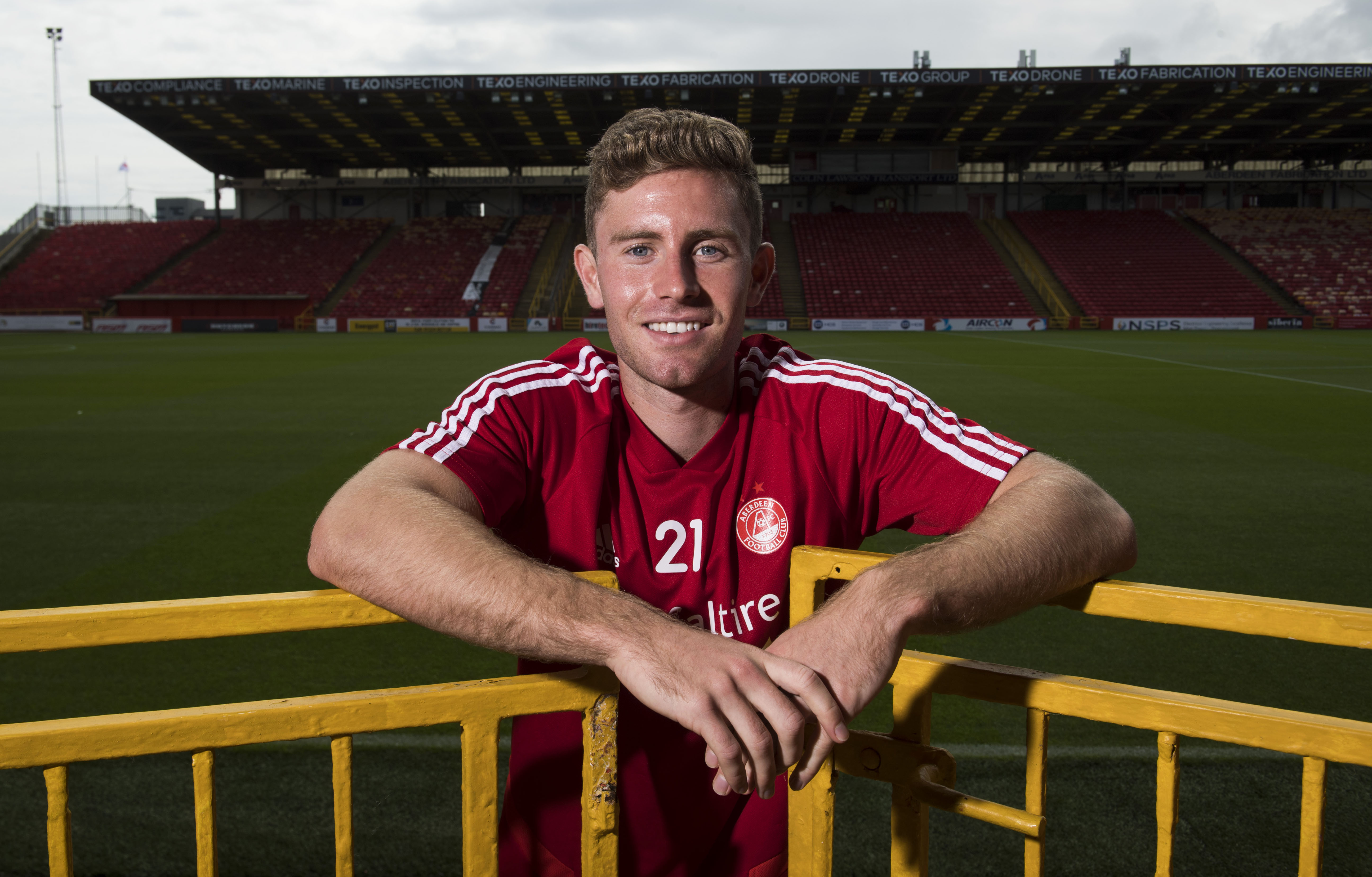 Aberdeen's Jon Gallagher.