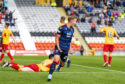 17/08/19 BETFRED CUP SECOND ROUND
PARTICK THISTLE v ROSS COUNTY
THE ENERGY CHECK STADIUM - GLASGOW
Ross County's Harry Paton celebrates making it 2-2