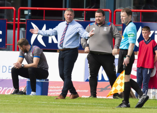 Caley Thistle boss John Robertson.