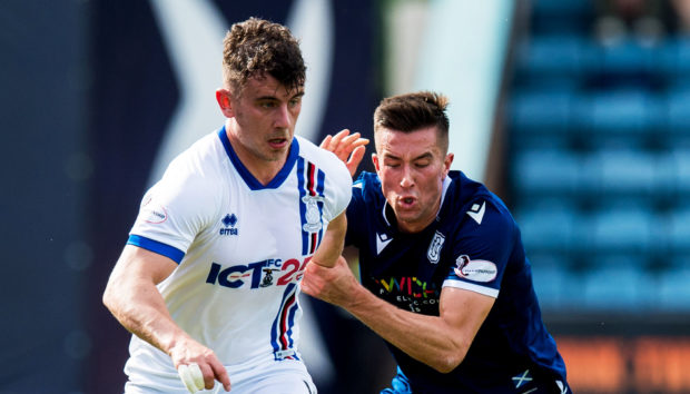 Caley Thistle midfielder Aaron Doran (left).