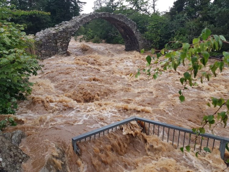 River Dulnain at Carrbridge