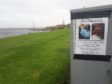 Missing poster for Ruairidh Sandison on Gadle Braes where he was last seen a week ago