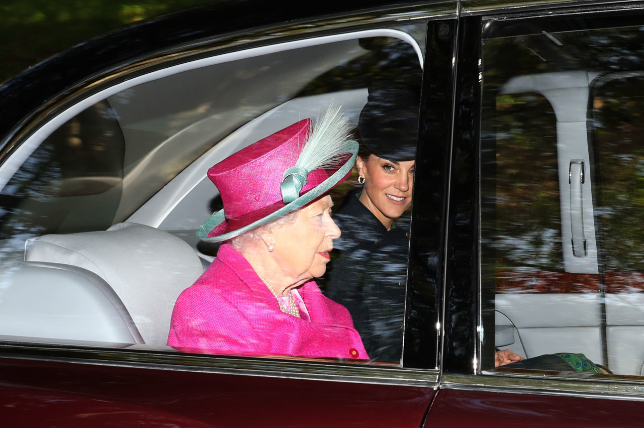 The Queen was joined by senior royals at Crathie Kirk