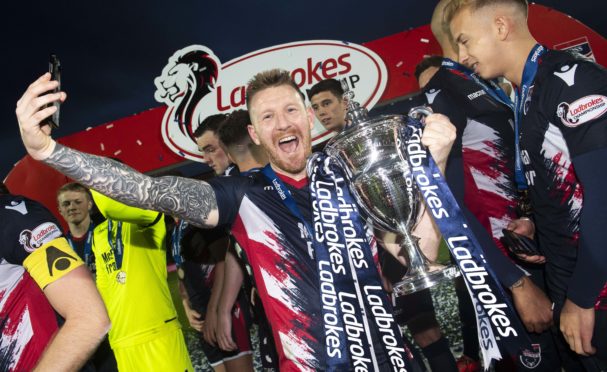 Gardyne was a title winner with Ross County last season.