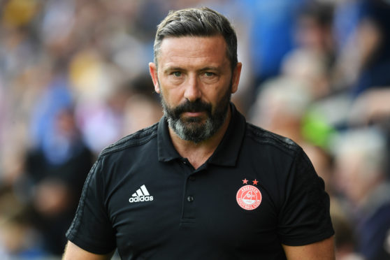 Aberdeen manager Derek McInnes.