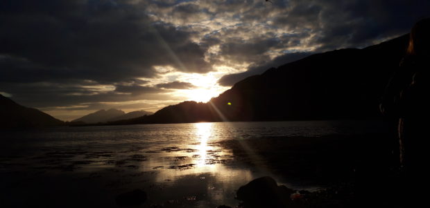 The View from the James Stewart Memorial at Ballachulish.