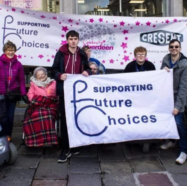 Future Choices at the Celebrate Aberdeen parade last year.