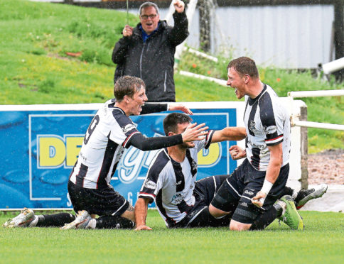 Ladbrokes League 2 game between Elgin City - Edinburgh City