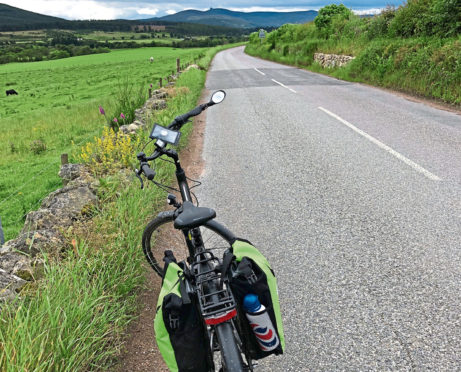Crathes to Ballater by e-bike