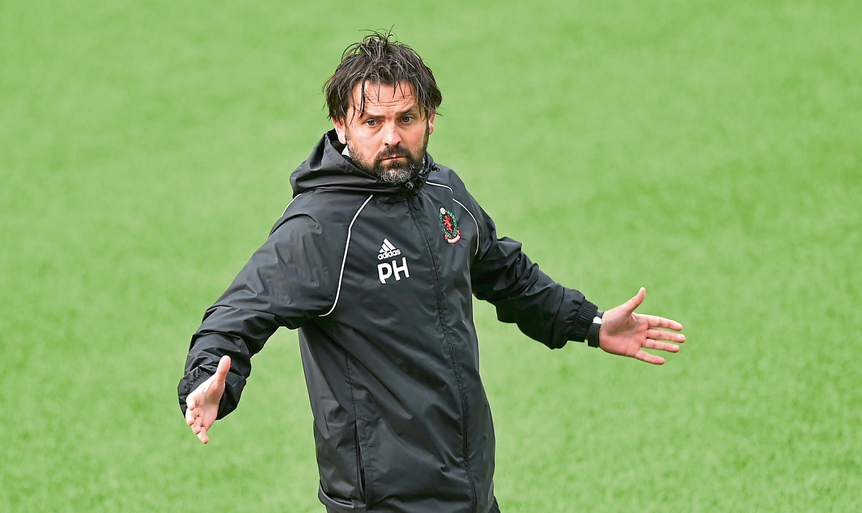 Cove manager Paul Hartley.
Picture by COLIN RENNIE