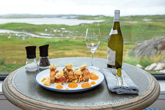 Uig Sands Restaurant, Timsgearraidh, Isle of Lewis.