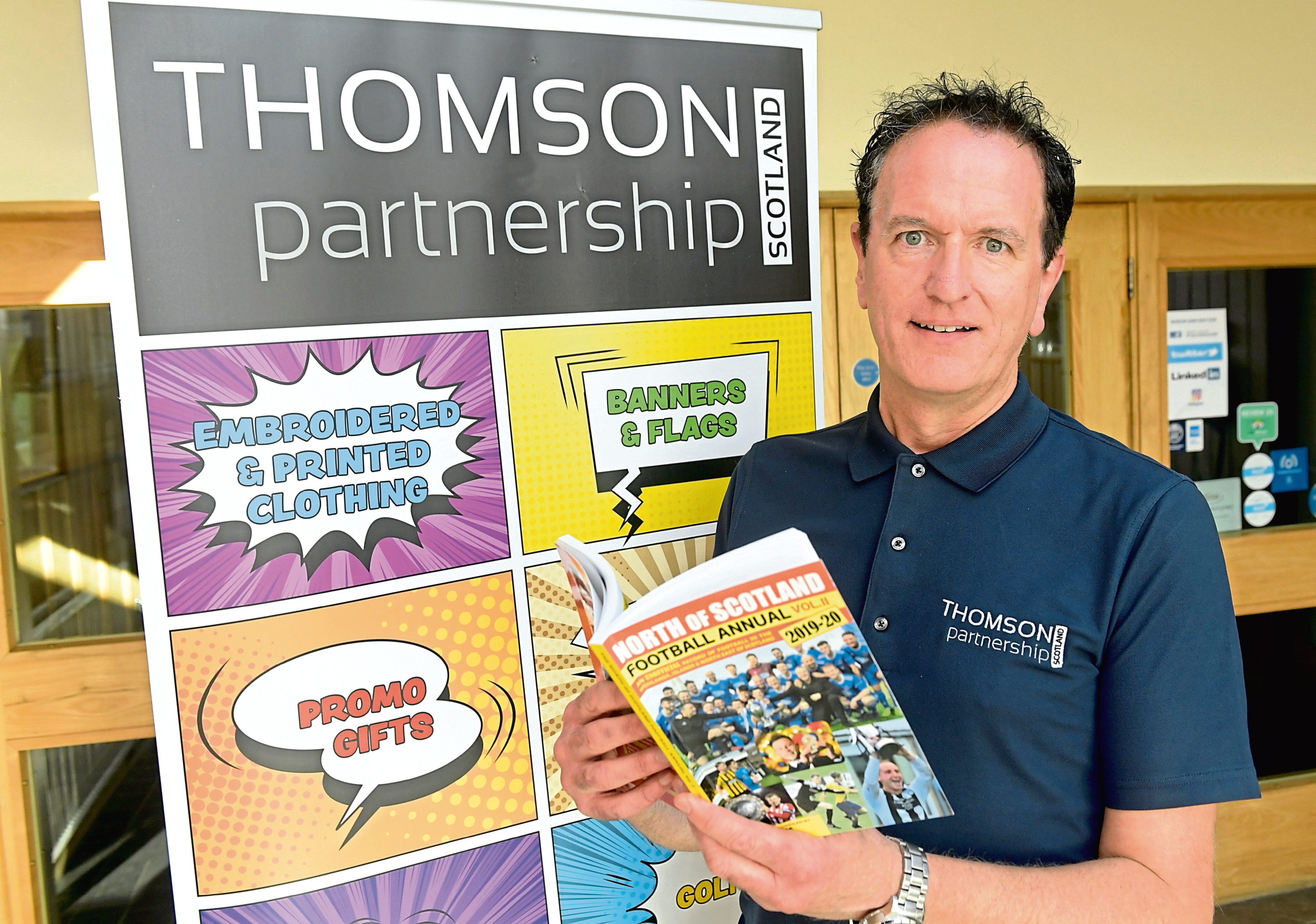 Billy Thomson, director of Thomson Partnership Scotland. Picture by Kath Flannery