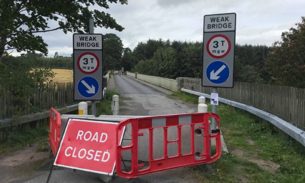 Park Bridge is currently closed.
Picture by Ben Hendry