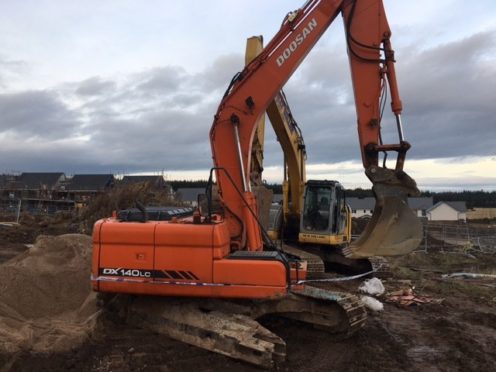 Generic photograph of a digger.