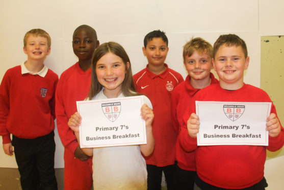 Bramble Brae Primary School pupils