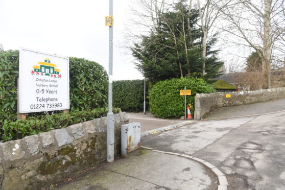 Craigton Lodge Nursery School in Peterculter.