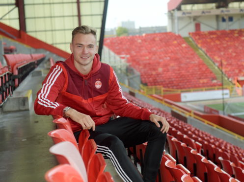 Aberdeen midfielder Ryan Hedges.