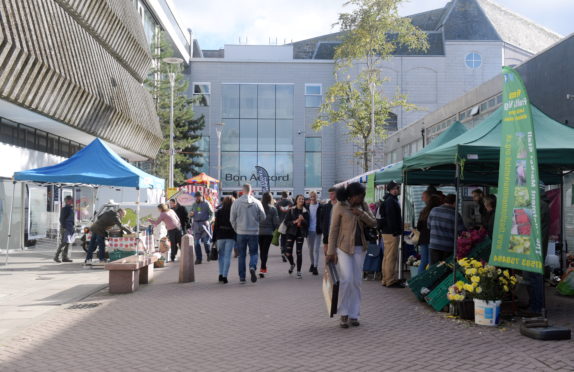 George Street market in 2018