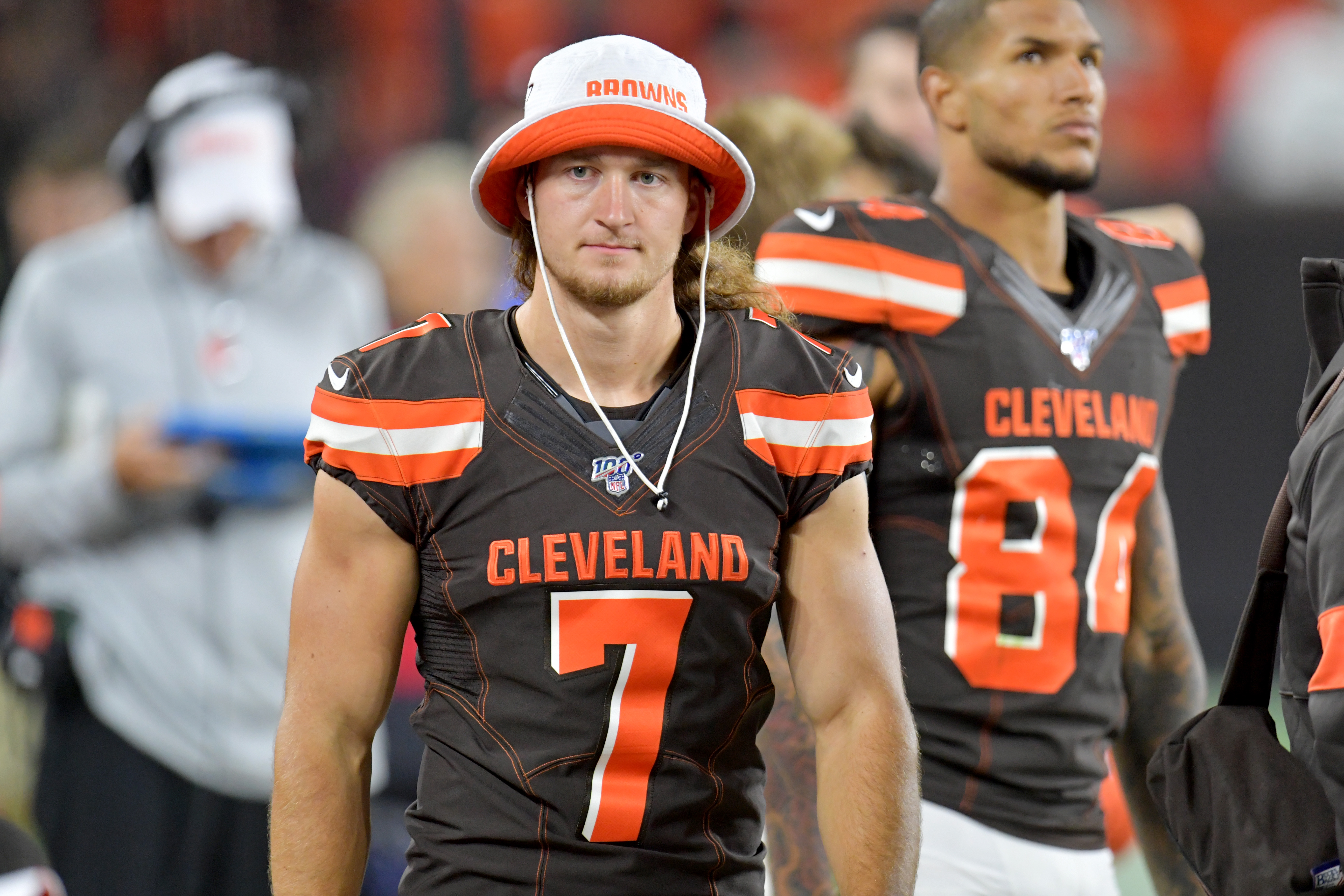 Jamie Gillan, the punter from Inverness who made the Cleveland Browns opening day roster.