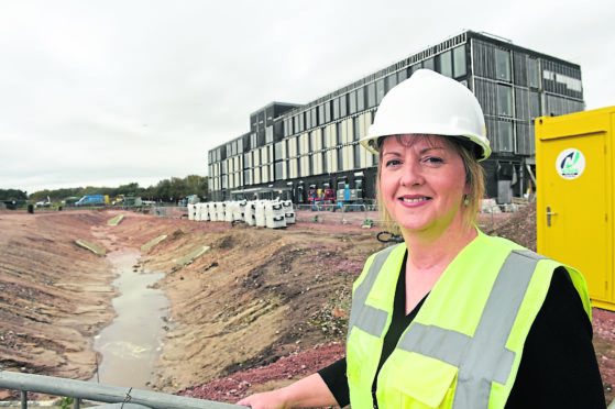 General manager of Courtyard by Marriott Inverness Airport, Ina Davies.

Picture by Sandy McCook