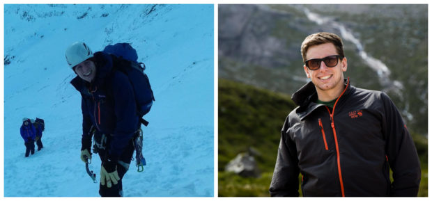 Aidan Robinson and James Laing from Kinlochleven's Ice Factor are attempting two grueling challenges as part of the Skyline Scotland series