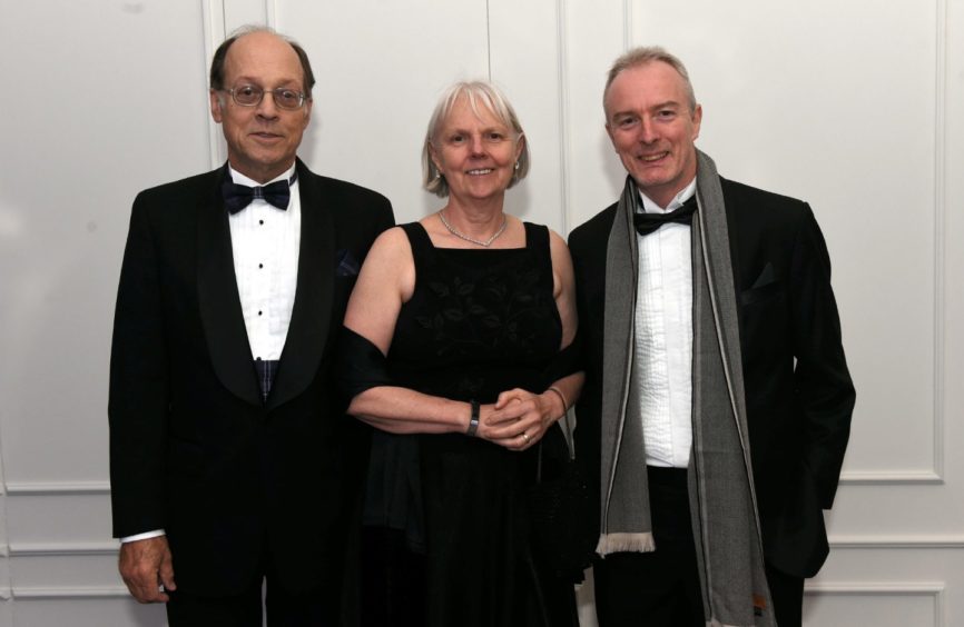 Pictured from left, Bill and Greta Lydecker and Jim O'Donnell.

Picture by HEATHER FOWLIE