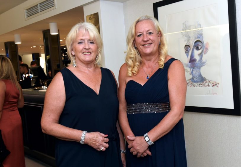 Pictured from left, Lorraine Reynolds and Mandy Smith.

Picture by HEATHER FOWLIE